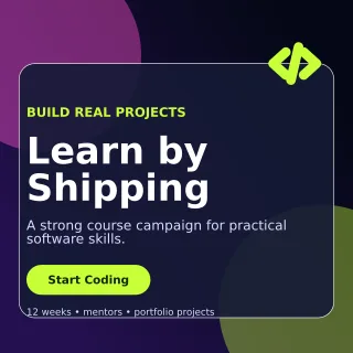 Glass Coding Bootcamp Social Post — editable black technology and gaming template, instagram post