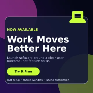 Glass SaaS Launch Social Post — editable black technology and gaming template, instagram post