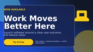 Glass SaaS Launch Wide Ad — editable blue technology and gaming template, youtube thumbnail