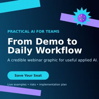 Kinetic AI Webinar Social Post — editable black technology and gaming template, instagram post