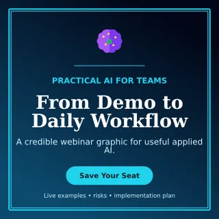 Luxe AI Webinar Social Post — editable black technology and gaming template, instagram post