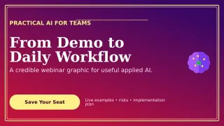 Luxe AI Webinar Wide Ad — editable purple technology and gaming template, youtube thumbnail
