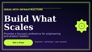 Luxe Technology Summit Wide Ad — editable black technology and gaming template, youtube thumbnail