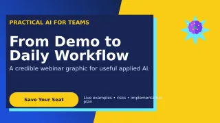 Neo AI Webinar Wide Ad — editable blue technology and gaming template, youtube thumbnail