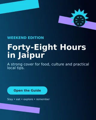 Kinetic Destination Guide Offer Poster — editable black travel and hospitality template, instagram portrait