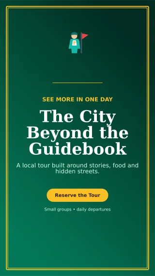 Luxe City Tour Story — editable black travel and hospitality template, story / reel