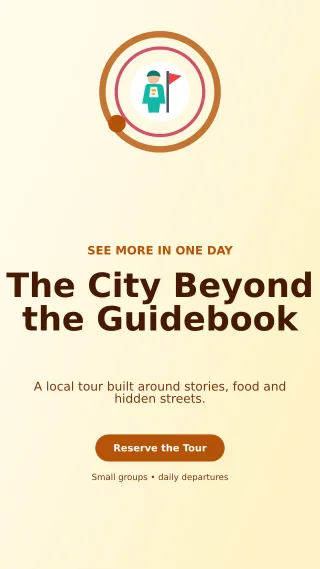 Orbit City Tour Story — editable white travel and hospitality template, story / reel